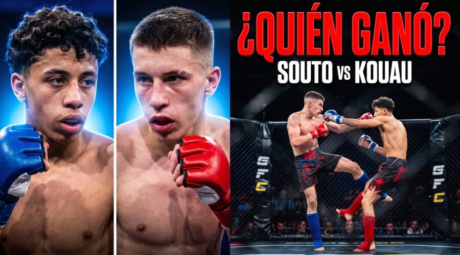 Ivan Souto vs Bilal Kouau: choque en Rías Baixas Fight Night