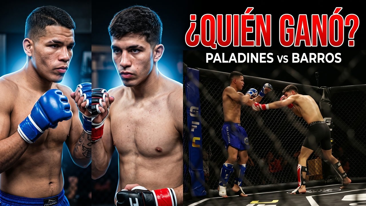 Josue paladines vs mario barros: batalla en gfc mma galicia