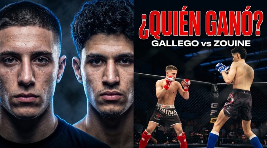Kevin Gallego vs Medhi Zouine: choque en Rías Baixas Fight Night