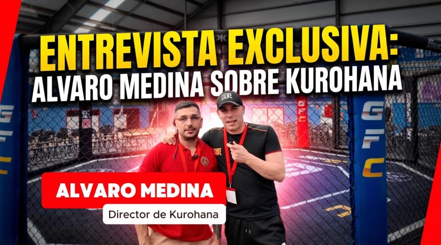 Álvaro Medina: así se levanta una velada de MMA como Kurohana Fight