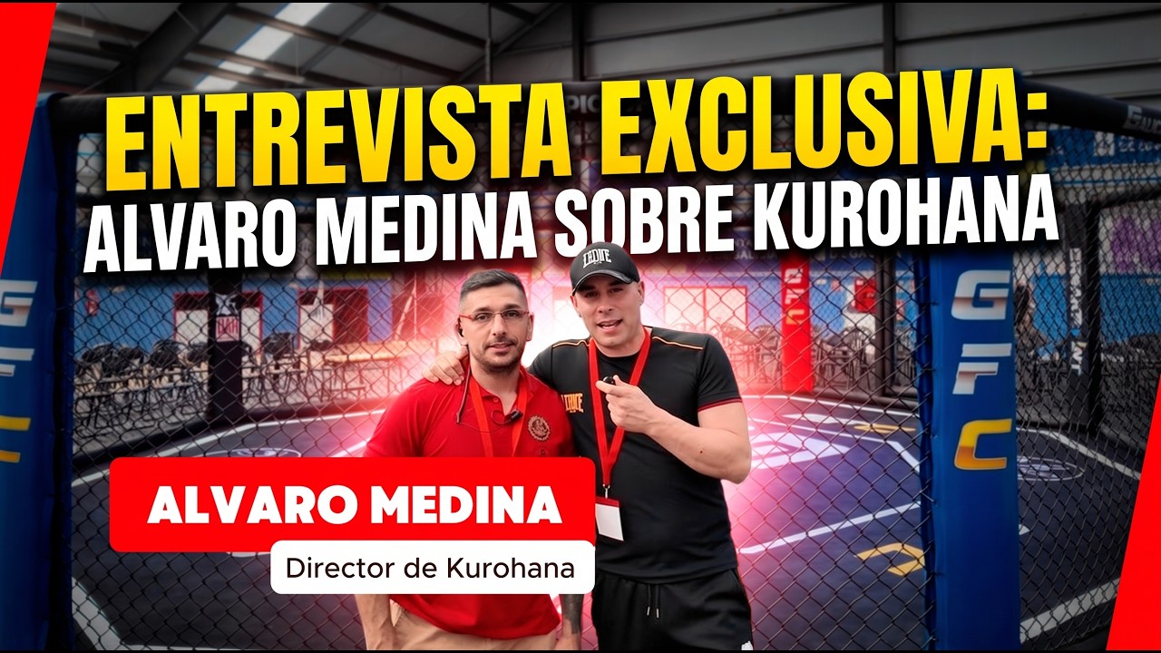 Álvaro medina: así se levanta una velada de mma como kurohana fight