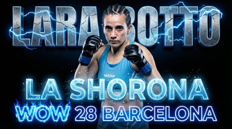 Lara Botto «la shorona» pasa a profesional dentro de WOW 28 Barcelona