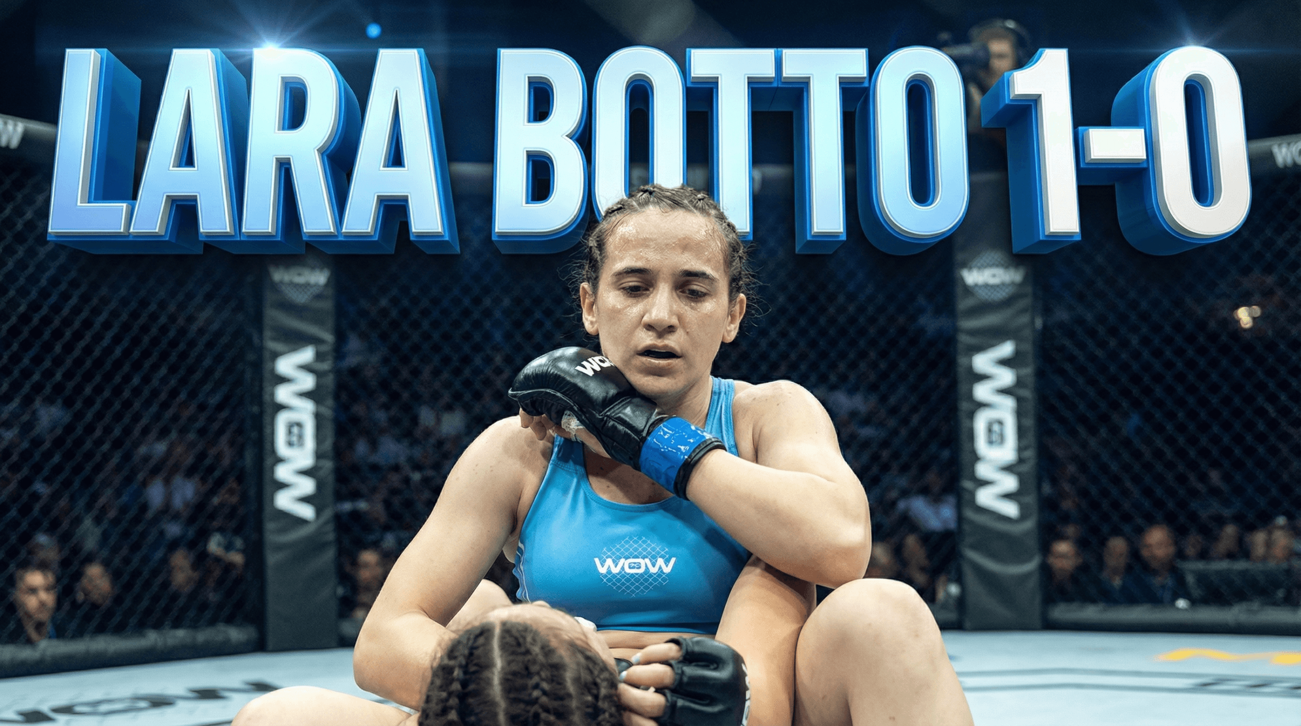 Lara botto se estrena con victoria como profesional