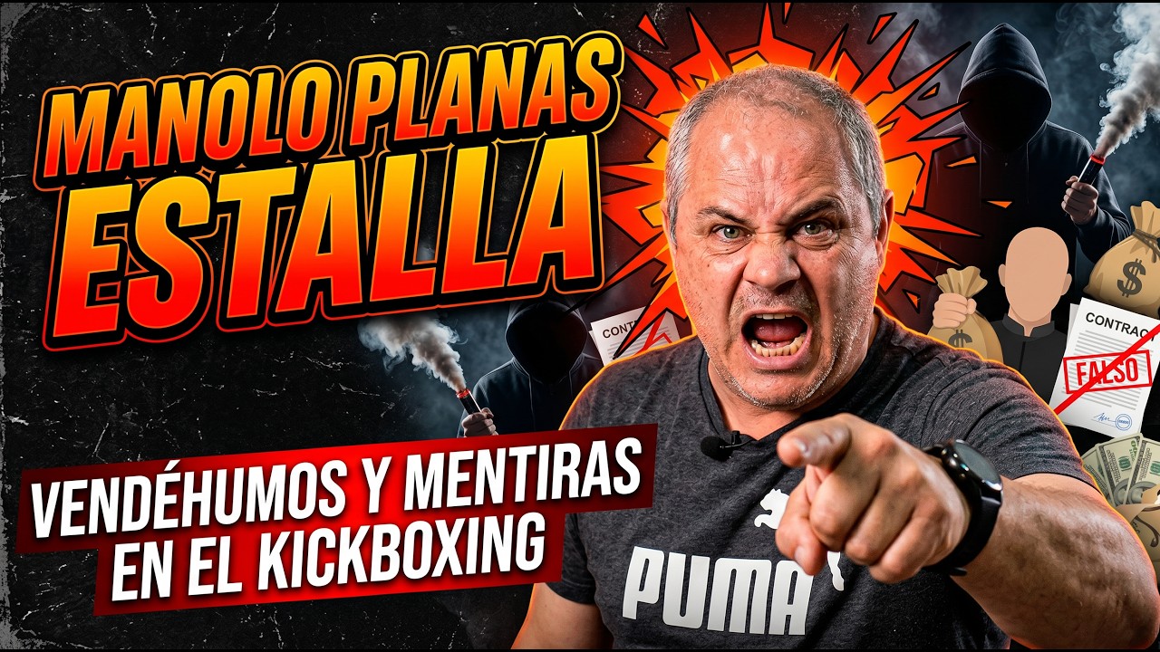 Manolo planas responde: vendehúmos, amenazas y la guerra del kickboxing gallego