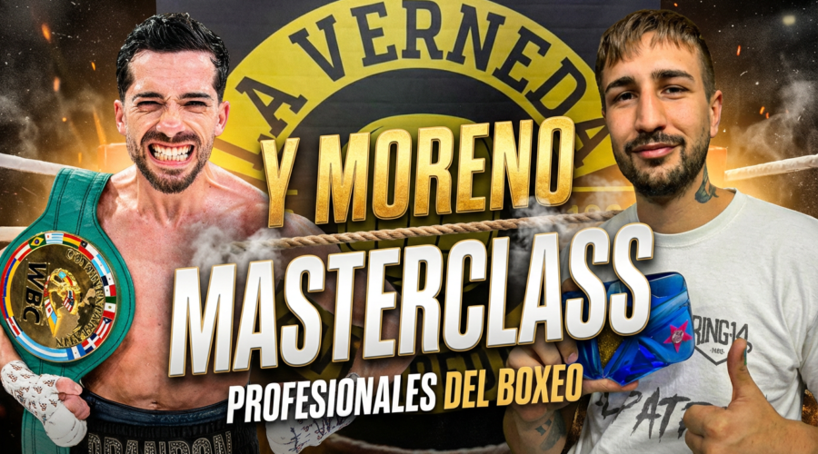 Masterclass de boxeo con Brandon Moreno y Xavi de la Verneda