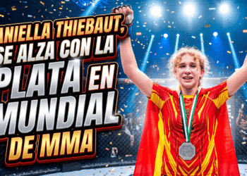 Daniella Thiebaut, la niña de Bueu que conquistó la plata mundial de MMA