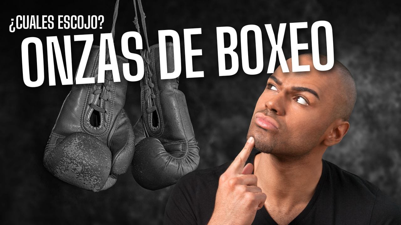 ¿De qué onzas debo comprar los guantes de boxeo?