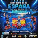 El open de españa de mma se adelanta a diciembre en marín y abre el camino al europeo
