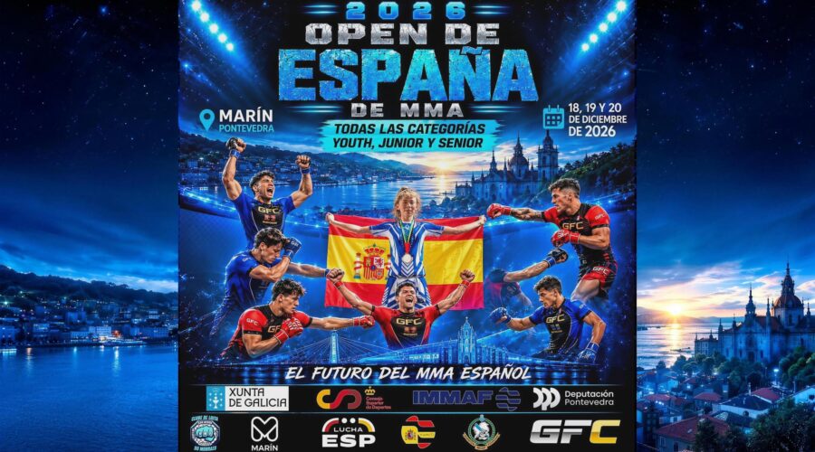 El Open de España de MMA se adelanta a diciembre en Marín y abre el camino al Europeo