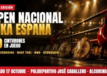 El 26.º Open Nacional WKA pone 30 cinturones en juego en Alcobendas el 17 de octubre