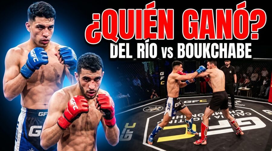 Santiago del Río vs Inram Boukchabe: batalla de MMA en GFC