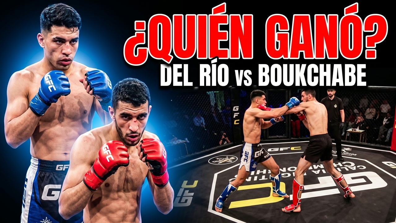 Santiago del río vs inram boukchabe: batalla de mma en gfc
