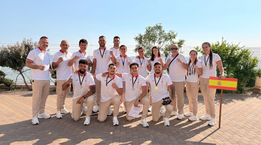 La Selección Española de K1 hace historia con 10 medallas en los Juegos del Mediterráneo de Taranto