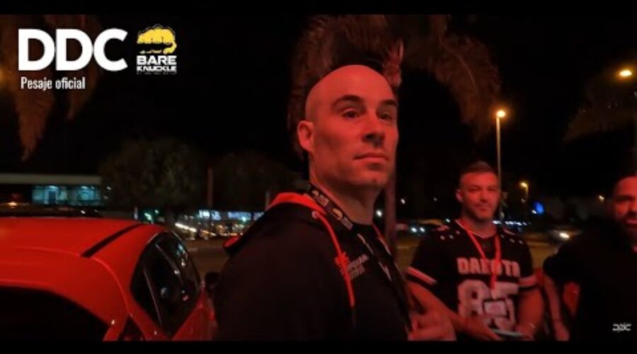 Pesaje Oficial Bare Knuckle Spain