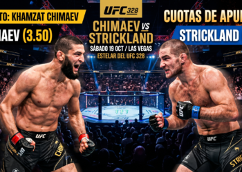 Chimaev vs Strickland UFC 328: favorito y cuotas de apuestas