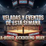 Veladas y combates de deportes de contacto en españa: mma, boxeo, kickboxing y muay thai (del 29 de junio al 5 de julio de 2026)
