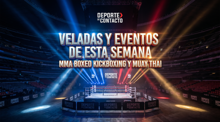 Veladas y combates de esta semana en España: MMA, Boxeo, Kickboxing y Muay Thai (4-10 May)