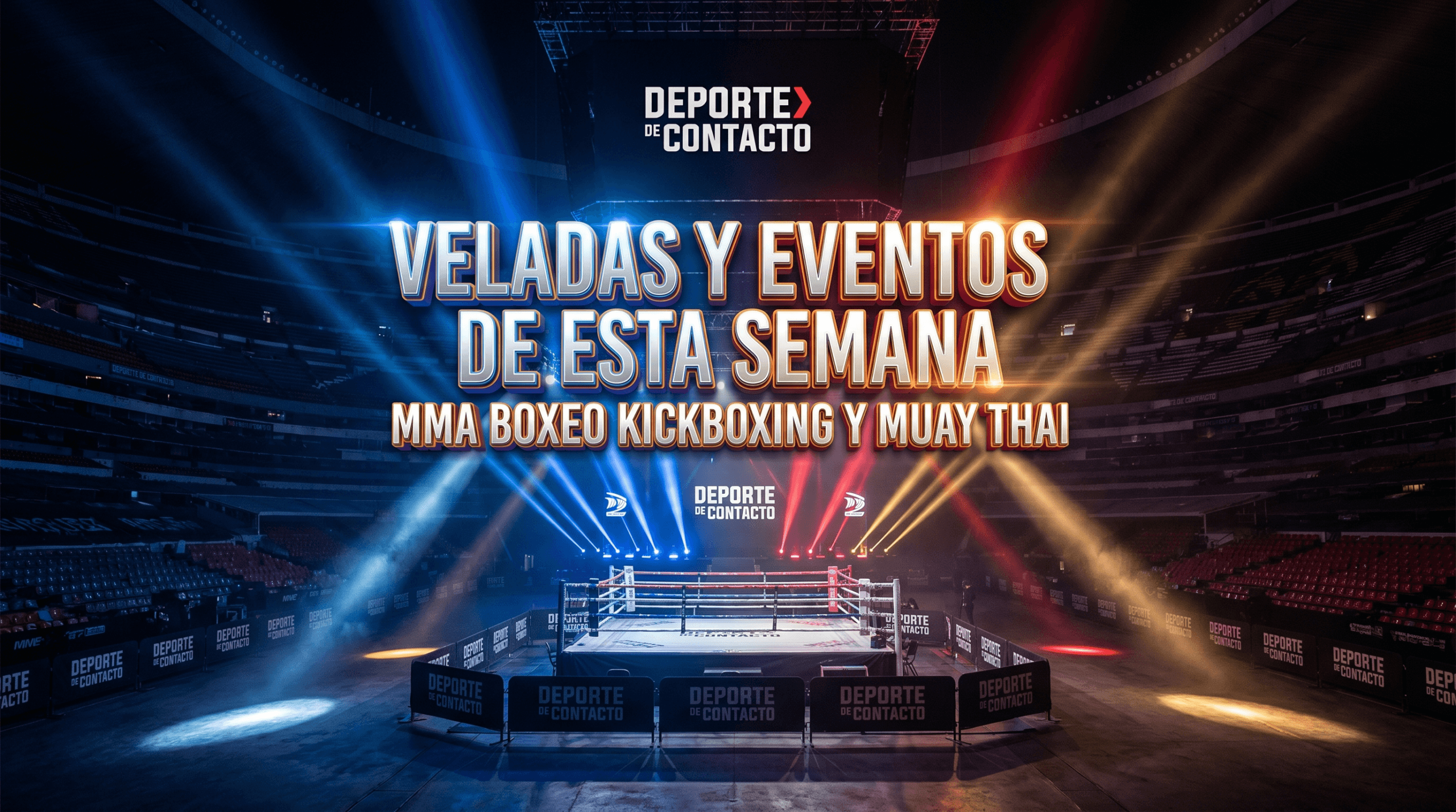 Veladas y combates de mma, boxeo, kickboxing y muay thai esta semana en españa
