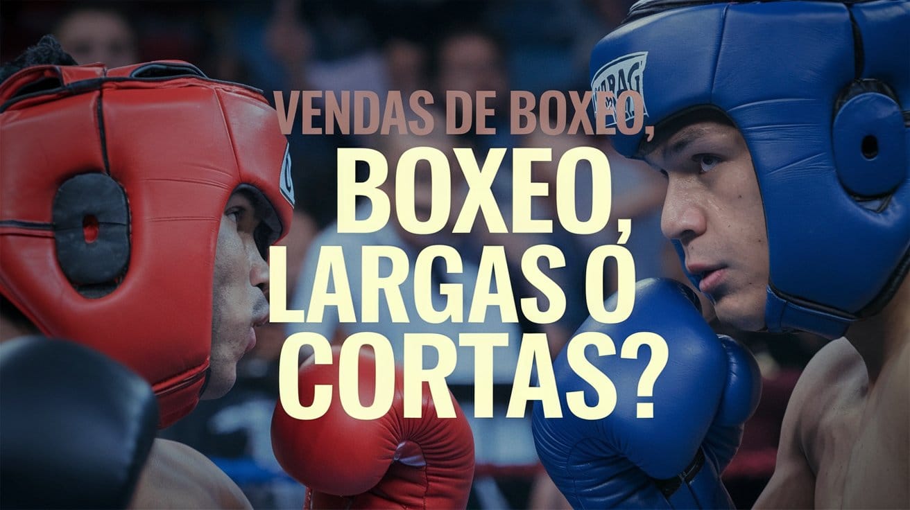 vendas de boxeo largas o o cortas