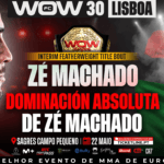 Wow 30 lisboa: zé machado pasa por encima de barbosa