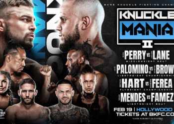 BKFC Knucklemania 2: Resultados