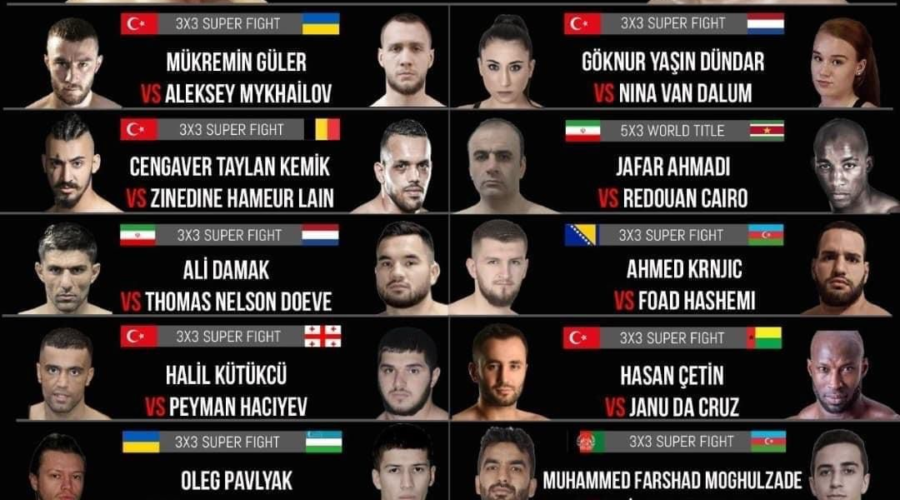 Rey de Reyes: Serie Mundial en Estambul 2022: Resultados de Kickboxing