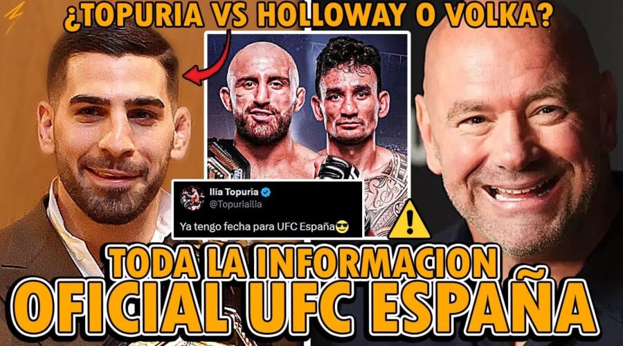 ¿Llegará la UFC a España en 2025?